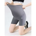 thumbnail image 3 of Deago Women's Maternity Shapewear Seamless Shorts Pregnancy Underwear Belly Support High Waist Workout Yoga Short Pants (Gray, 2XL), 3 of 10