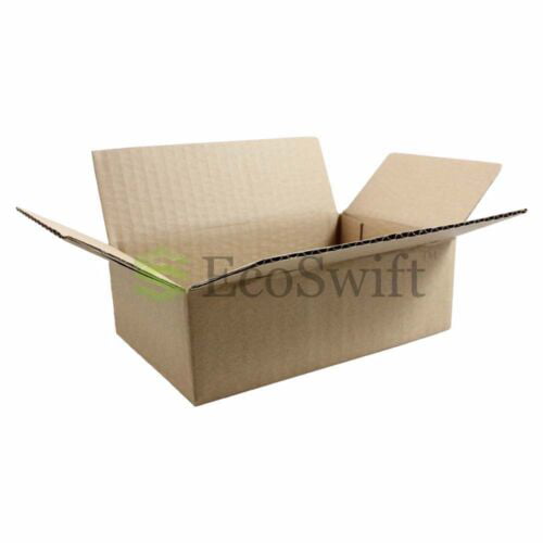 100 12x6x4 Cardboard Packing Mailing Moving Shipping Boxes Corrugated Box Carton