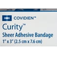 thumbnail image 5 of Curity Sheer Adhesive Bandage, Sterile, 1 in x 3 in, 50 Count, 1 Pack, 5 of 6