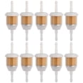 thumbnail image 1 of Inline Fuel Gas Filter for Lawn Mower, 10Pcs 6MM x 8MM 1/4'' 5/16'' Filter Kit, Small Engine Maintenance, 1 of 6