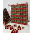 thumbnail image 5 of Green Pine Cones Shower Curtain, Christmas Winter Red Buffalo Plaid Waterproof Fabric Shower Curtains with 12 Hooks, Bathroom Curtain Set for Bathroom Accessories Decor, 66 x 72 Inches, 5 of 9