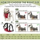 thumbnail image 5 of Arnés de cinturón de seguridad para perros SlowTon ajustable y transpirable rojo M, 5 of 8