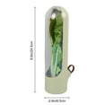 thumbnail image 5 of Shoreew 1/2/3Pcs Herb Keeper for Refrigerator BPA-Free Vegetable Crisper with Water Reservoir Herb Saver Pods Containers for Vegetables Freshness Preservation Bottle for Cilantro Parsley Asparagus, 5 of 7