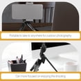 thumbnail image 3 of 3PCS Camera Tripod Foldable Adjustable Desktop Camera Holder Phone Tripod, 3 of 9