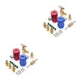 thumbnail image 3 of Thinsony Convenient Adapters Made Of Metal For Diagnostic Manifold Pressure Gauge 2Set, 3 of 6