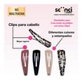 thumbnail image 4 of Clips para cabello Scunci Conair tamaño regular con diseños lisos y estampados 30 pzas, 4 of 4