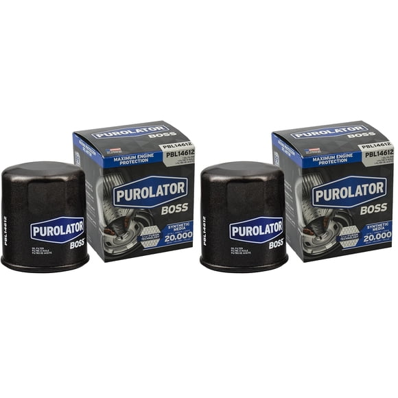 Filtro de Aceite Purolator PurolatorBOSS PBL14612 para Auto (Paquete de 2)