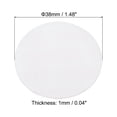 thumbnail image 2 of Unique Bargains Doublure de Couvercle en Mousse 38mm/1.48 Pouces, 300 Pcs Résistant à la Pression Sensible Blanc Rouge, 2 of 7