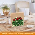 thumbnail image 5 of Napkin Holder Roses and Leaves Thick U Shape Acrylic Non Slip Space Saving for Kitchen, 5 of 9