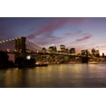 thumbnail image 2 of Brooklyn Bridge and Manhattan Wall Mural by Wallmonkeys Peel and Stick Graphic (24 in W x 16 in H) WM69298, 2 of 4