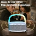 thumbnail image 6 of YUNAFFT Wireless Charging Bluetooth Speaker With White Noise Timed Alarm Clock Card Insertion Bluetooth Small Speaker Light, 6 of 6