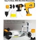 thumbnail image 5 of Rociador de Pintura Inalámbrico para de*walt Batería de 20v, Pistola Rociadora de Pintura HVLP de 200W con Motor sin Escobillas para Gabinetes Autos Paredes Muebles Pintura de Casa (Solo Herramienta), 5 of 7