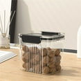 thumbnail image 1 of Cqxid Food Storage Under $5 Food Storage Containers Transparent Air Tight House Kitchen Pantry Organization And Storage Jar Nut Candy Rectangular Transparent Buckle Dry Storage Jar 1pc, 1 of 4