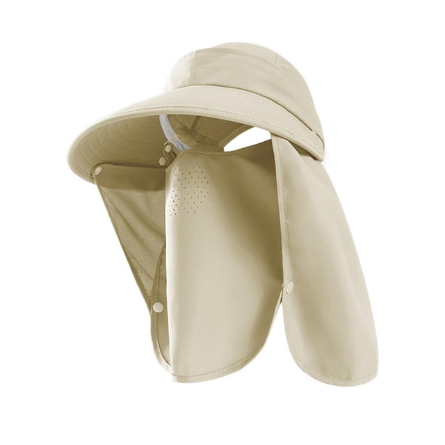 Sombrero de cubo Visera Ligero Impermeable Pescador Gorras de pesca plegables Sombrero de protección solar para exteriores Senderismo Escalada Estilo D Color de piel Yuyangstore Sombrero de pescador de ala ancha