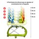 thumbnail image 4 of Andadera para Bebé con luz sonido llantas de gel diseño León - Verde, 4 of 7
