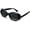 Black, variant on White Clout Goggles Sunglasses Women Men Retro Oval Sunglasses B2253