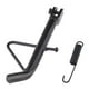 thumbnail image 1 of Soporte de piezaza lateral de piezaza de piezaza de hierro negro para motos Scooter Bikes 16cm, 1 of 9
