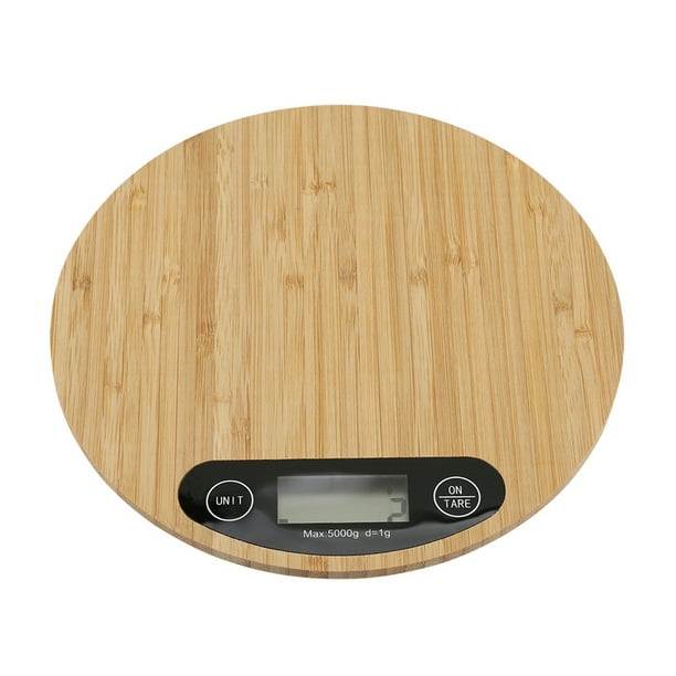 Báscula eléctrica precisa báscula redonda pantalla Led inodora y saludable especias para cocinar alimentos cocina ANGGREK Otros