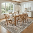thumbnail image 3 of CHITOOMA 5'x7' Area Rugs for Living Room, Boho Machine Washable Stain Resistant Non-Shed Carpet, Floral Area Rug with Non-Slip Backing for Bedroom, Dining Room, Dorm, Office, 3 of 8