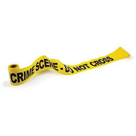 Yellow Crime Scene Do Not Cross Caution Tape Roll Decoration