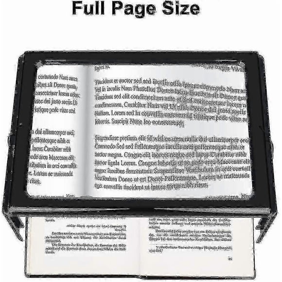 Reading Magnifiers Magnifier With Light, 3x Magnification Reading Magnifiers 2024-New