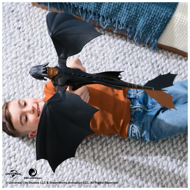 Dreamworks Dragons, How to Train Your Dragon, Ultimate Plasma Blast 25-inch Toothless Figure