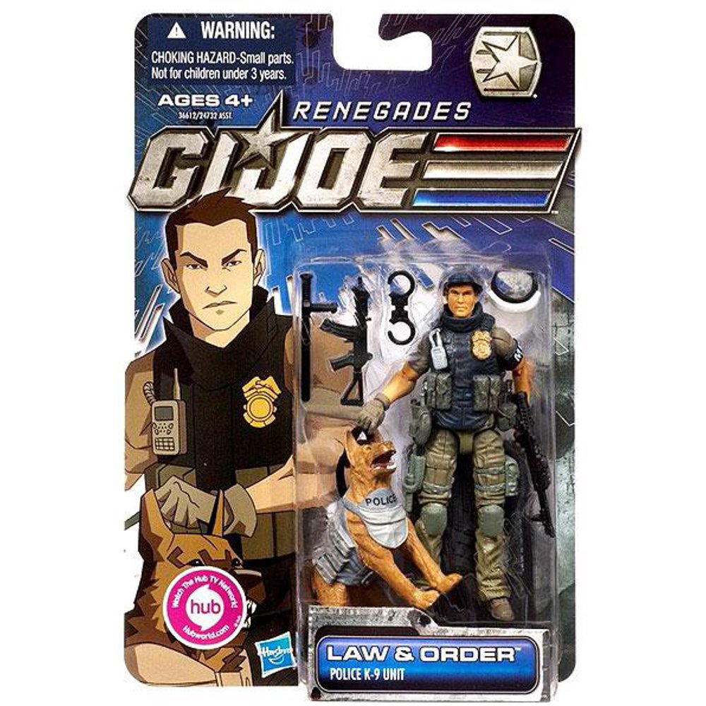 GI Joe 30th Anniversary Renegades Law & Order Action Figure