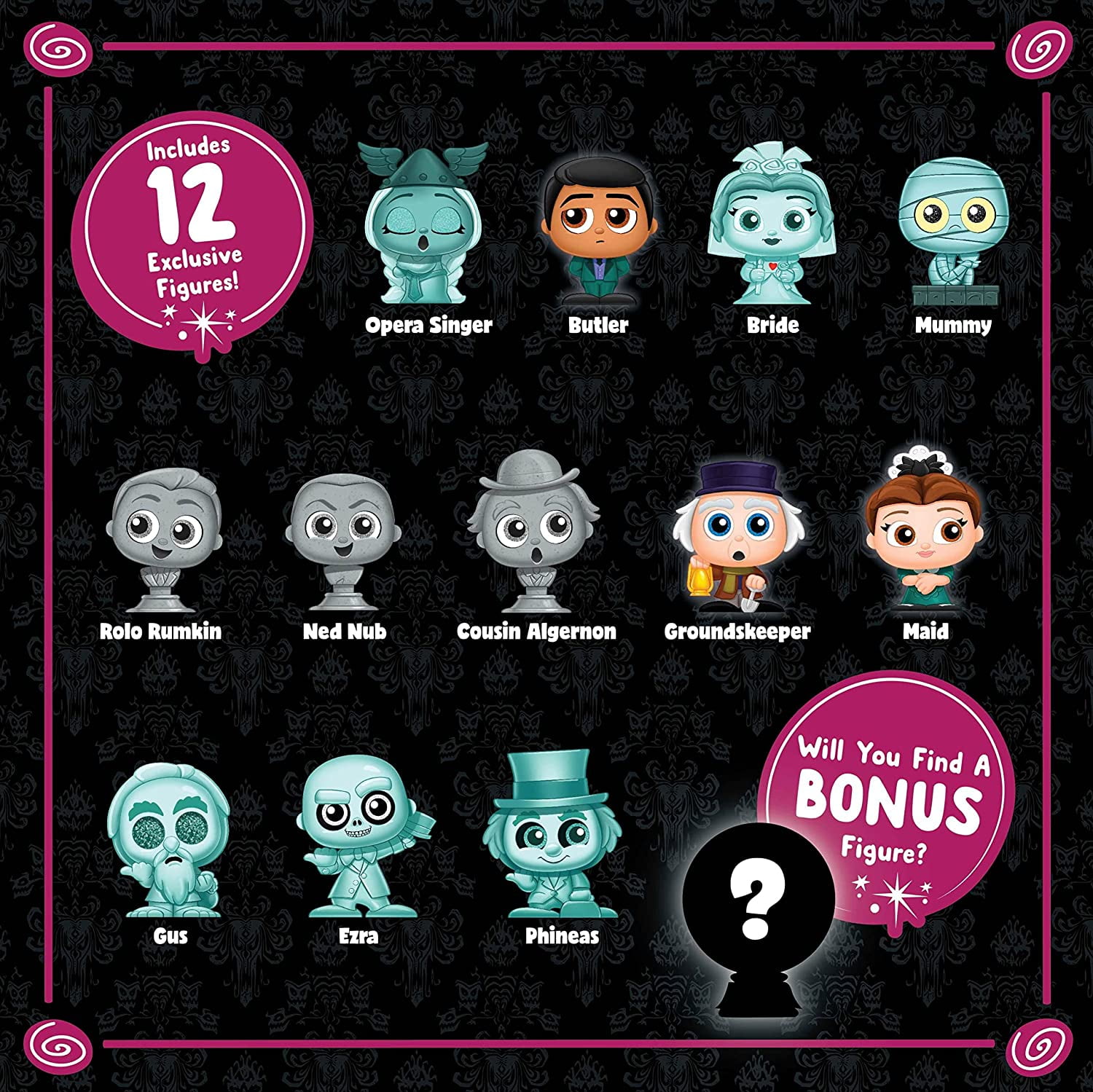 Disney Doorables The Haunted Mansion Collection Pee 12 Exclusive Mini Figures