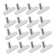 thumbnail image 4 of unbranded 20Ud Soporte De Montaje En Metal Plateado Para Gas Struts Con Base Triangular Estable Y Hogar, 4 of 8