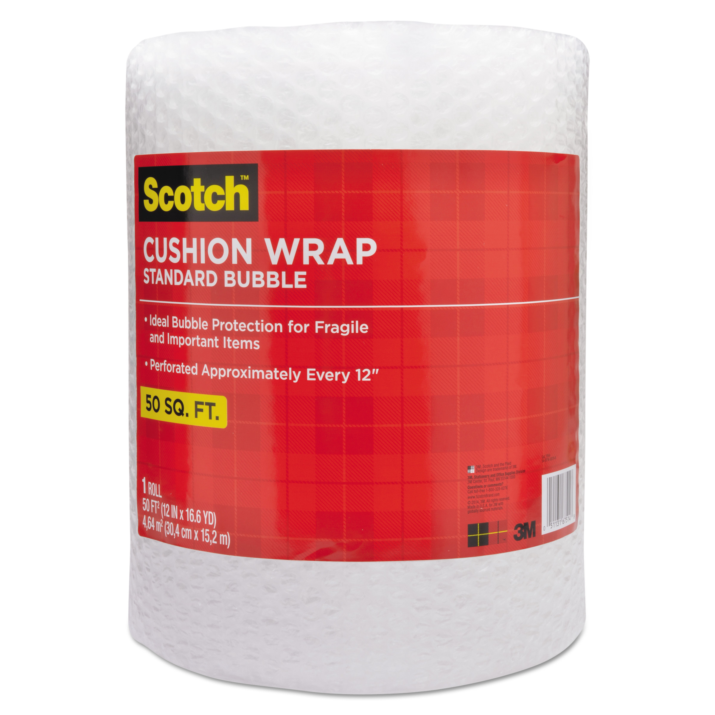 Scotch Cushion Wrap and Scotch Packaging Tape Bundle