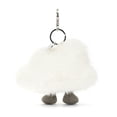 thumbnail image 3 of Cloud Bag Charm, 6 inches Cute Plush Keychain Bag Accessory Whimsical Gift Idea, 3 of 3