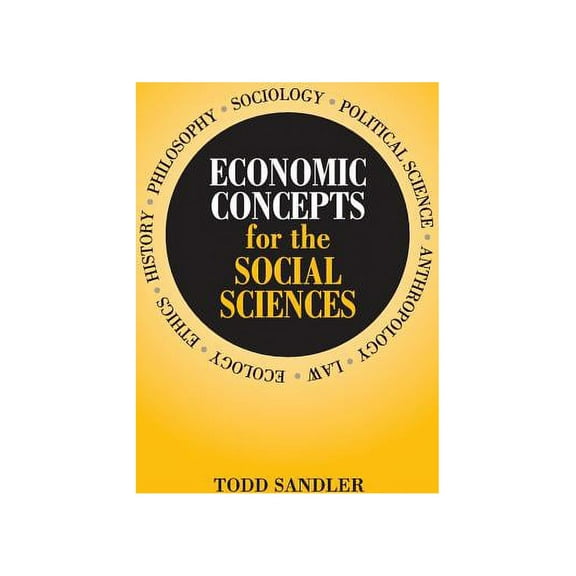 Economic Concepts for the Social Sciences, (Hardcover)