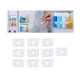 thumbnail image 4 of 10x Divisor De Cajón De Nevera Ajustable Para Almacenamiento De Cocina Cajón De Nevera Sunnimix Separadores de refrigerador, 4 of 8