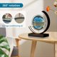 thumbnail image 2 of Lámpara de Mesa LED con Diseño de Móvil, Luz de Movediza, Reloj de 3D, Lámpara de Noche, Decoración del Hogar, Regalos., 2 of 5