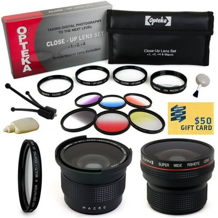 Professional .20x Super Wide Angle HD Lens + .35x Macro Fisheye Adapter Lens + UV Filter + Close Up Macro Filter Set + 6 Piece Graduated Effects Filters Accessories Kit for Canon EF 28-80mm 28-90mm Professional .20x Super Wide Angle HD Lens + .35x Macro Fisheye Adapter Lens + UV Filter + Close Up Macro Filter Set + 6 Piece Graduated Effects Filters Accessories Kit for Canon EF 28-80mm 28-90mm