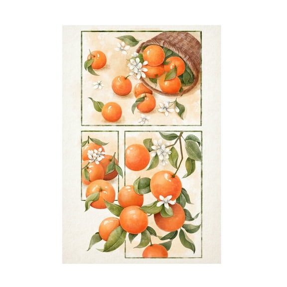 Xuan Thai 'Orange Blossom Home' Canvas Art