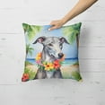thumbnail image 2 of Greyhound Luau Throw Pillow 18 in x 18 in, 2 of 5