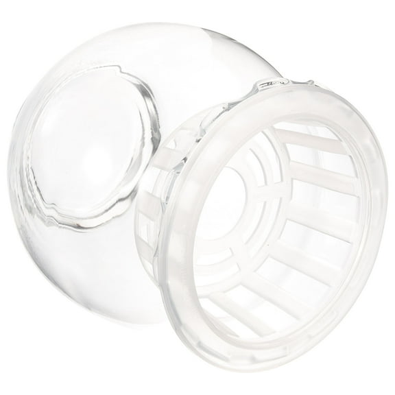 Transparent Glass Hydroponic Vase with Self-Watering Planter Basket, Large Capacity Flowerpot for Home, Office, Indoor/Outdoor Decor