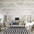 thumbnail image 7 of Addison Rugs Indoor/ Outdoor Surfside Starfish Stripes Washable Rug New Midnight - 5' x 7'6", 7 of 7