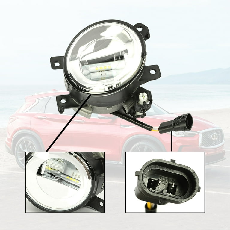 Right Passenger Side Fog Lamp Bezel For 2016-2017 INFINITI QX50 – E-home
