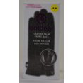 thumbnail image 1 of Isotoner Gants pour Femmes en Cuir avec Dos en Tissu Palmier, 1 of 2