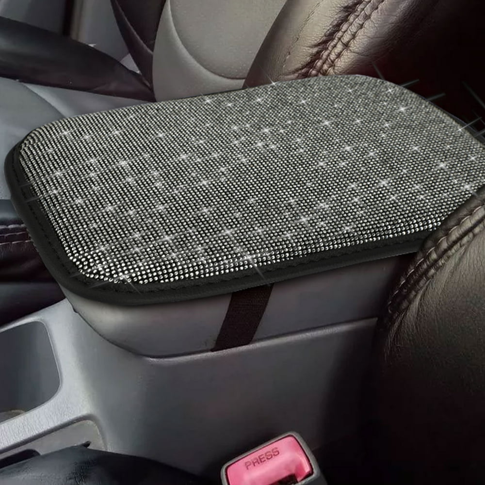 Auto Center Console Pad for Women Men, Colorful Armrest Cover Cushion