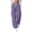 Purple, variant on Dzrciro Cargo Pants for Women, Drawstring Elastic Waist Trousers with Side Pockets, Lightweight Athletic Baggy Pants S-2XL