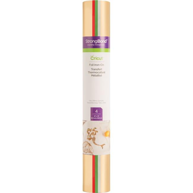 Cricut Foil Iron-On 12"X12" Sampler 4/Pkg-Very Merry - Walmart.com