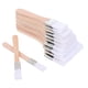 thumbnail image 1 of 12pcs nylon pelo pintura al óleo de madera cepillo bricolaje pincel plano placa plana, 1 of 5