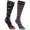 Black/Dusk, variant on Trespass Kids/Childrens Replicate Ski Tube Sock (Pack Of 2)
