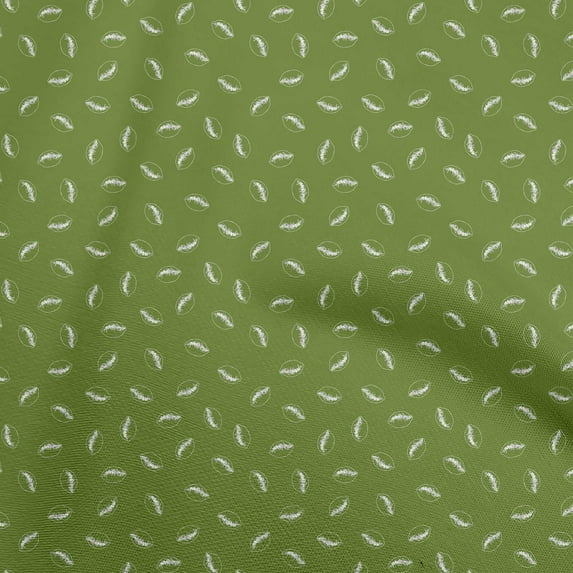 oneOone Cotton Jersey Green Fabric Glass & Lemon Slice Sewing Fabric By The Yard Printed Diy Clothing Sewing Supplies 58 Inch Wide