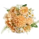 thumbnail image 2 of Ramo de peonías de seda artificial flores falsas ramo de novia y decoración para el hogar, 2 of 6