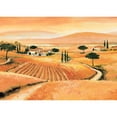 thumbnail image 3 of Renee 18x14 Black Modern Framed Museum Art Print Titled - Tuscany IV, 3 of 5