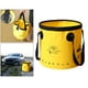 thumbnail image 5 of de agua plegable, lavabo plegable Contenedor de almacenamiento portátil para acampar para viajes, senderismo, paseos en bote, jardinería 10L Macarena  cubo plegable, 5 of 8